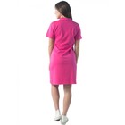 Платье-поло женское, размер 54, цвет фуксия - Фото 3
