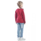 Свитшот детский, рост 98 см., цвет бордовый - Фото 5