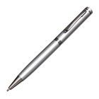 Ручка подарочная, шариковая "Коломбо" в кожзам футляре, поворотная, корпус серебро - фото 7291692