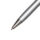 Ручка подарочная, шариковая "Коломбо" в кожзам футляре, поворотная, корпус серебро - фото 7291693