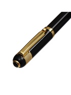 Ручка подарочная Calligrata «Вензура», шариковая, поворотная, в футляре кожзам, корпус чёрный с золотым - Фото 8