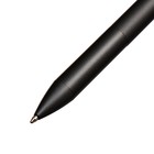 Ручка подарочная, шариковая "Статус" в кожзам футляре, поворотная, корпус серый, матовый - фото 7785303