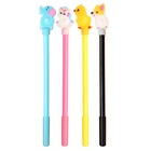 Ручка-прикол Calligrata «Зверьки», синий стержень, гелевая, МИКС (комплект 12 шт) - фото 68101940