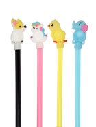 Ручка-прикол Calligrata «Зверьки», синий стержень, гелевая, МИКС 7651471 - фото 8986049