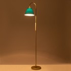 Торшер напольный BayerLux «Паула», 1×15 Вт, Е27, золото, 42×42×165 см - Фото 3