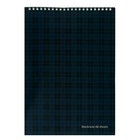 Блокнот А4, 60 листов на гребне, Ultimate basics "Шотландка", МИКС - фото 9826012