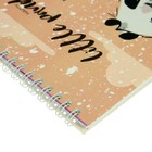 Блокнот А5, 40 листов на гребне "Удивительные панды", обложка ламинированный картон, МИКС - Фото 4