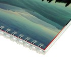 Блокнот А6, 40 листов на гребне "Природа", обложка ламинированный картон, МИКС - Фото 4