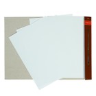 Бумага для гуаши, темперы или акрила А4, 7 листов в папке, блок 160 г/м2 - фото 9368363