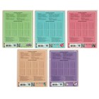 Тетрадь 18 листов в клетку LOLLIPOP, обложка мелованная бумага, ВД-лак, МИКС (комплект 10 шт) - фото 21612547