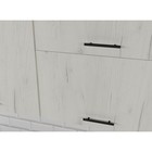 Кухонный гарнитур Сиена лайт 1200х600 Белый/Сосна/Дуб грей, бетон темный - Фото 5