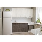 Кухонный гарнитур прямой «Сиена макси», 1800×600 мм, цвет белый/сосна/дуб грей/бетон тёмный - Фото 1