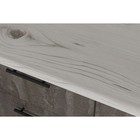 Кухонный угловой гарнитур Сиена мега прайм 2700х1500 Белый/Сосна/Дуб грей, бетон темный - Фото 4