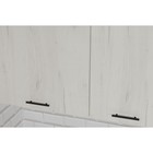 Кухонный угловой гарнитур Сиена мега прайм 2700х1500 Белый/Сосна/Дуб грей, бетон темный - Фото 5