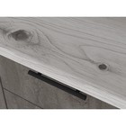 Кухонный гарнитур прямой для маленькой кухни «Сиена мини», 1000×600 мм, цвет белый/сосна/дуб грей/бетон тёмный - Фото 4