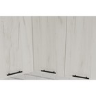 Кухонный гарнитур угловой «Сиена оптима», 2400×1800 мм, цвет белый/сосна/дуб грей/бетон тёмный - Фото 5