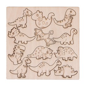Набор заготовок для творчества «Динозавры» (2 шт)