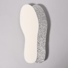 Стельки для обуви, универсальные, фольгированные, 36-45р-р, 29,5 см, пара, цвет белый - фото 16786262