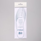 Стельки для обуви, универсальные, фольгированные, р-р RU до 47 (р-р Пр-ля до 45), 29,5 см, пара, цвет белый - Фото 4