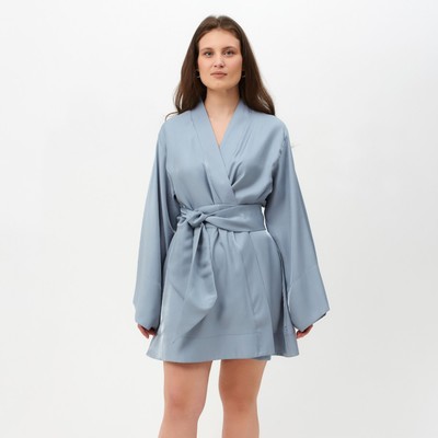 Платье женское MINAKU: Enjoy цвет серо-голубой, р-р 50-52