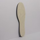 Стельки для обуви, утеплённые, универсальные, 36-45р-р, пара, цвет бежевый - Фото 3