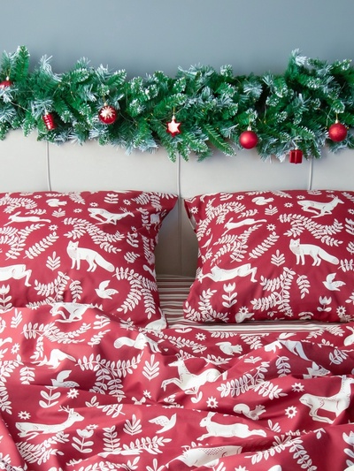 Постельное бельё 1.5-спальное «Этель» Christmas time, поплин