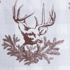 Постельное бельё Этель евро «Серые олени» 200х217 см, 220х240 см, 70х70 см - 2 шт - фото 50961487