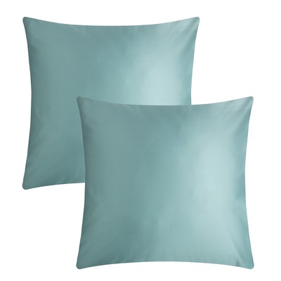 Комплект наволочек Этель 70х70 см - 2 шт, зелёный, 100% хлопок, мако-сатин