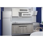 Кухонный гарнитур прямой «Паола стандарт», 1600×600 мм, цвет белый/кантри/дуб грей/дуб браун - Фото 1