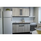 Кухонный гарнитур прямой «Равенна медиум», 1400×600 мм, цвет венге/алмабра тёмная/дуб браун - Фото 1