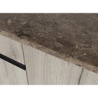 Кухонный гарнитур прямой «Равенна медиум», 1400×600 мм, цвет венге/алмабра тёмная/дуб браун - Фото 4