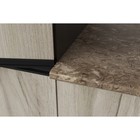 Кухонный гарнитур угловой «Равенна оптима», 2400×1800 мм, цвет венге/алмабра тёмная/дуб браун - Фото 3