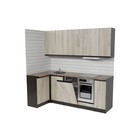 Кухонный гарнитур угловой «Равенна прайм», 2000×1100 мм, цвет венге/алмабра тёмная/дуб браун - Фото 3