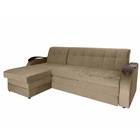Диван угловой «Лео», механизм дельфин, левый угол, велюр, цвет бежевый - Фото 5