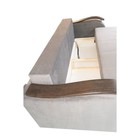 Диван прямой «Ливерпуль 2», еврокнижка, блок независимых пружин, велюр, цвет серый - Фото 3