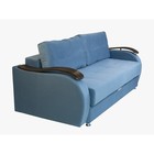 Диван прямой «Ливерпуль 2», еврокнижка, блок независимых пружин, велюр, цвет синий - Фото 3