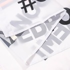 Флаг Z "Своих не бросаем", 90 х 135 см, полиэфирный шёлк, без древка, белый - фото 9583762