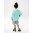 Кардиган для девочки Amarobaby Knit, рост 134 см, цвет мятный - Фото 5
