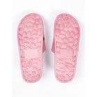 Тапочки с массажным эффектом AMARO HOME Relax Step Открытый нос (Розовый) 38-39 - Фото 5