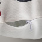 Подушка новогодняя Этель «Пухляши», 40*40 см, 100% п/э, велюр - Фото 4
