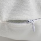Подушка Этель "Хвостик", 40*40 см, 100% п/э, велюр - Фото 4