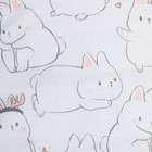 Постельное бельё Этель 1.5 сп Cute rabbits 143х215 см, 150х214 см, 70х70 см - 2 шт - Фото 3