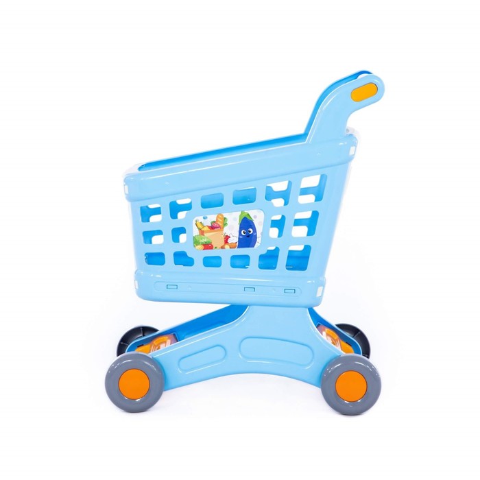 Тележка для маркета «Натали», цвет голубой 54451