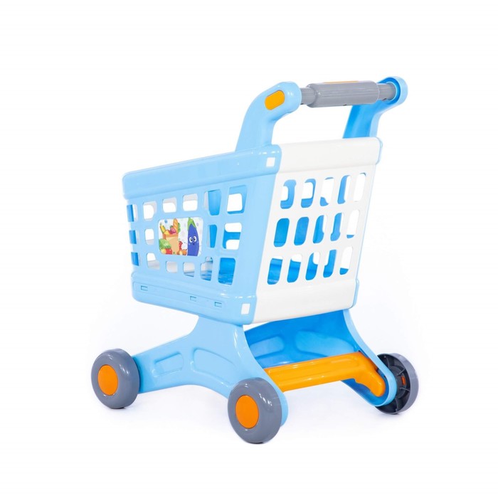 Тележка для маркета «Натали», цвет голубой 54451