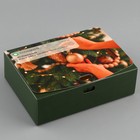 Складная коробка подарочная «Верь в чудо», 16.5 х 12.5 х 5 см, БЕЗ ЛЕНТЫ, Новый год - фото 10099013