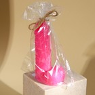 Свеча интерьерная "Анатомия", розовая - фото 9323217