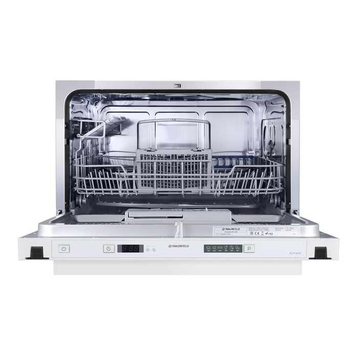 Посудомоечная машина MAUNFELD MLP-06IM, встраиваемая, класс А+, 6 комплектов, 6 программ