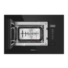 Встраиваемая микроволновая печь HOMSair MOB205GB, 1080 Вт, 20 л, 5 режимов, чёрная - Фото 2