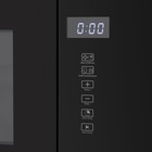 Встраиваемая микроволновая печь HOMSair MOB205GB, 1080 Вт, 20 л, 5 режимов, чёрная - Фото 3