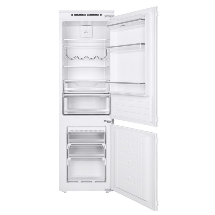 Холодильник MAUNFELD MBF177NFFW, встраиваемый, двухкамерный, класс А+, 251 л, Full No Frost   791707 - Фото 1